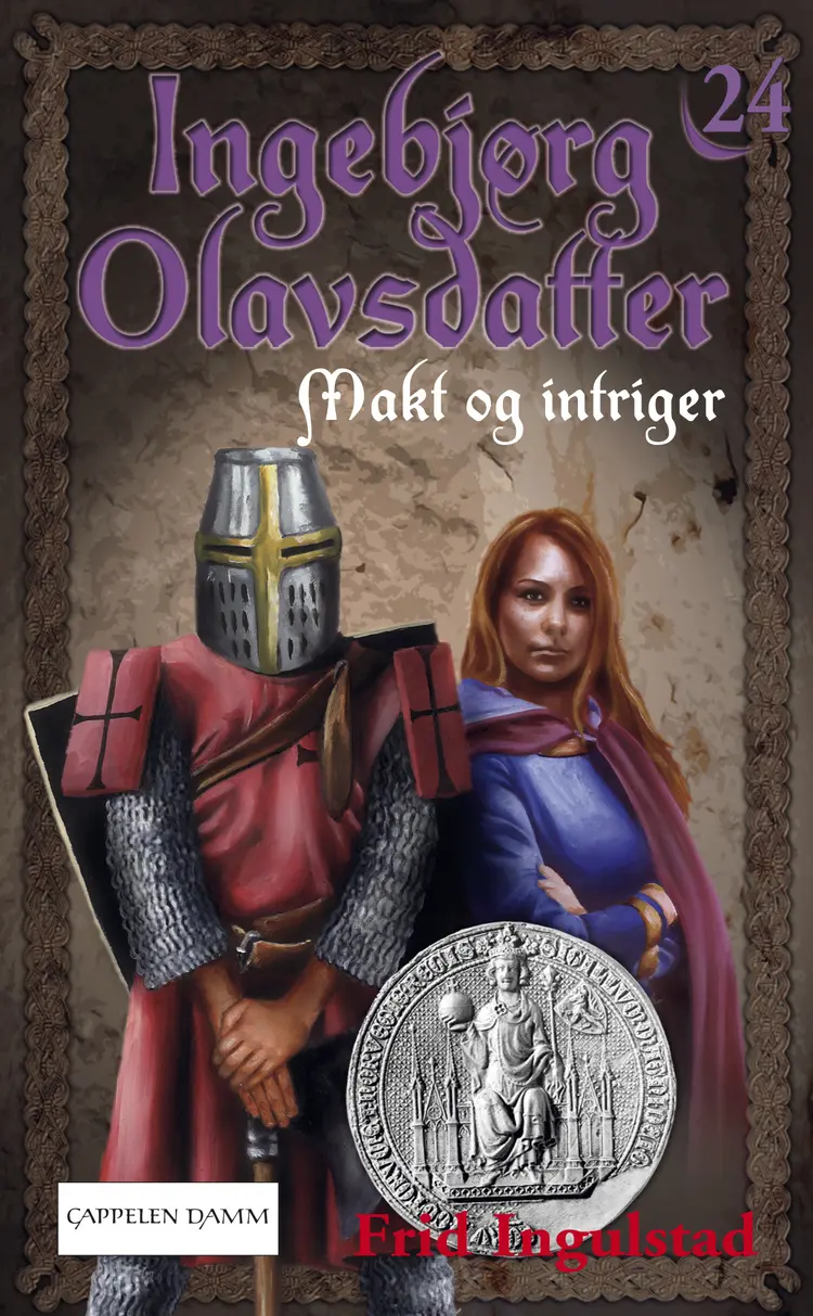 Omslag Makt og intriger av Frid Ingulstad (Ebok)