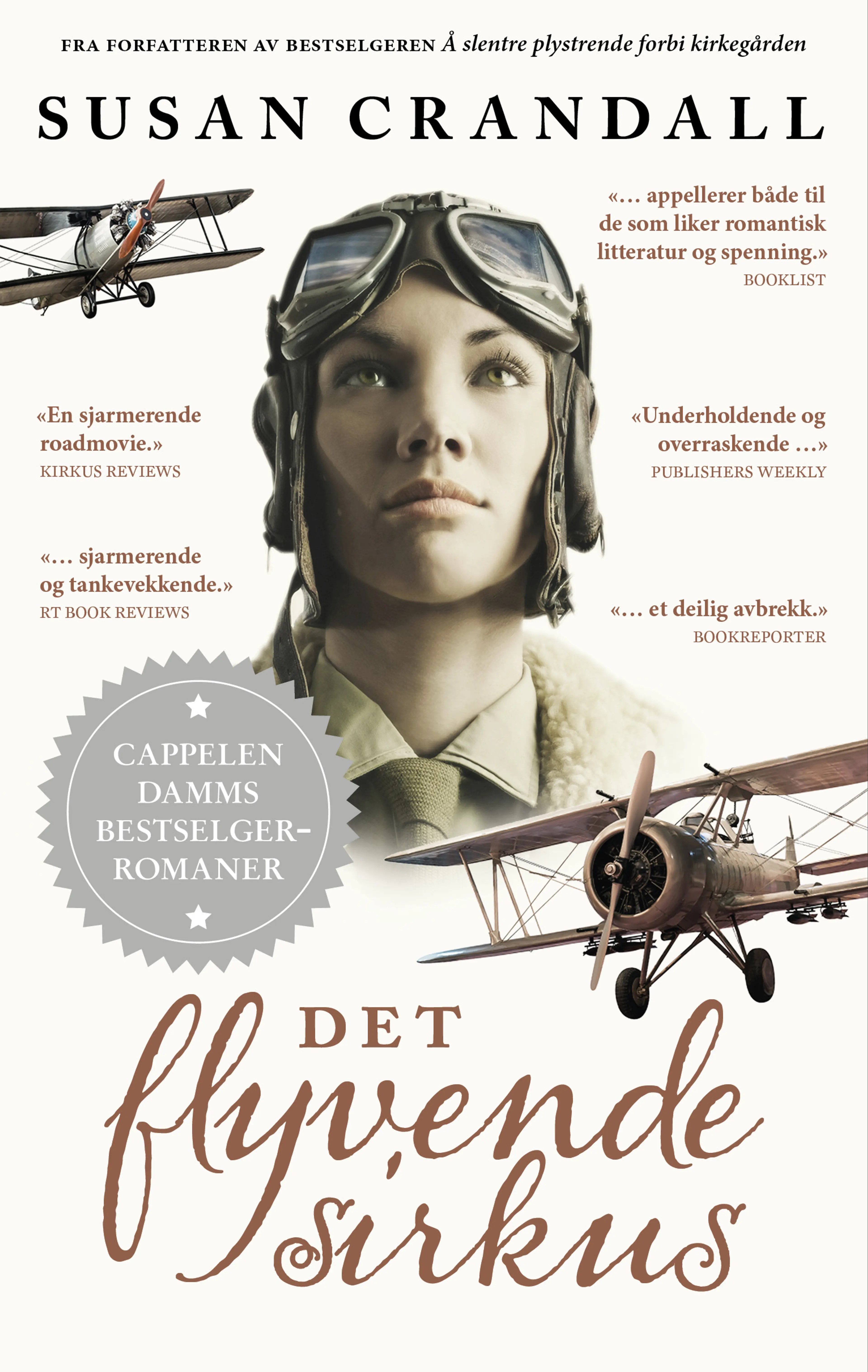 Omslag Det flyvende sirkus av Susan Crandall (Heftet)