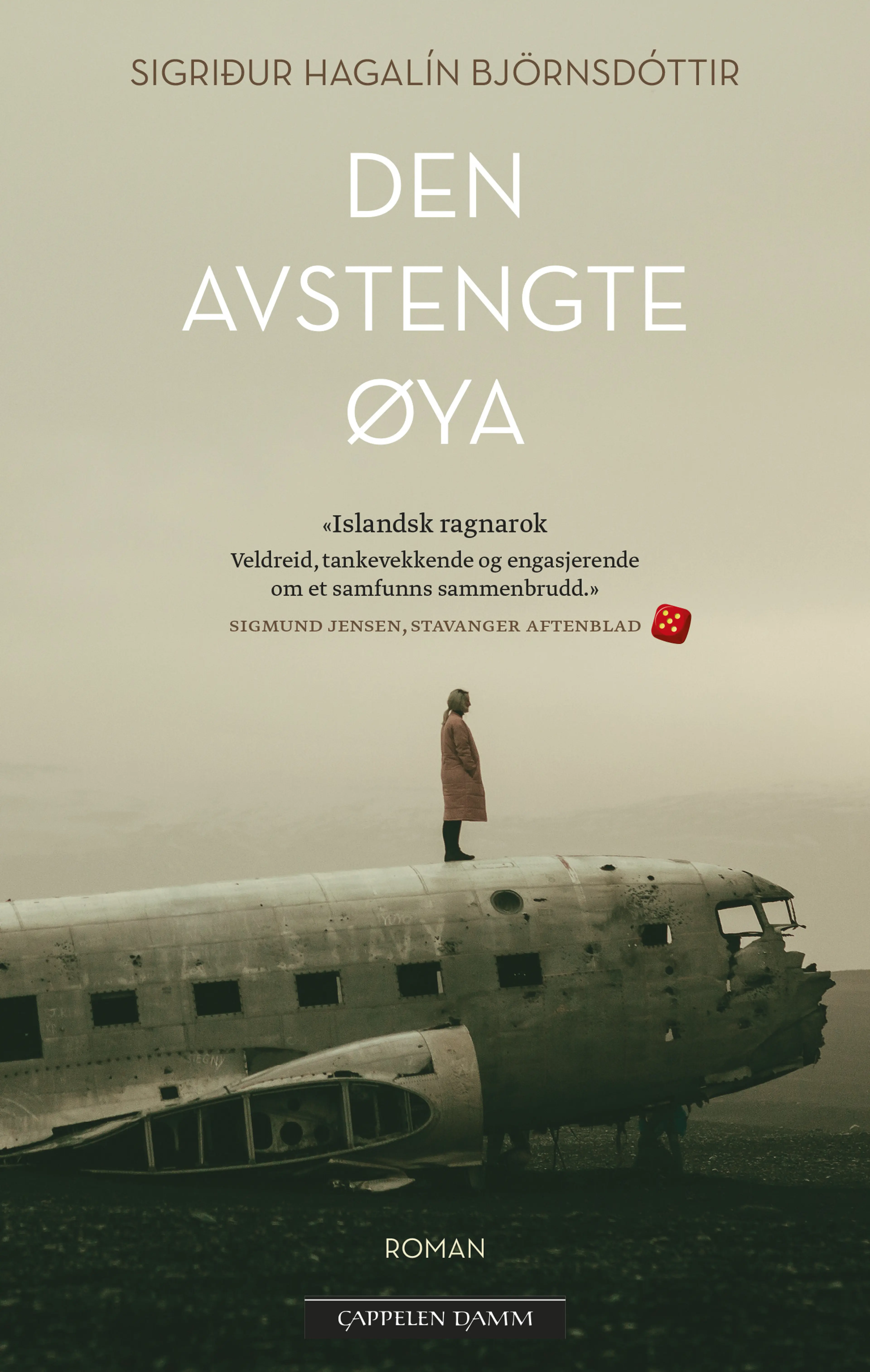 Omslag Den avstengte øya av Sigridur Hagalin Bjørnsdottir (Heftet)