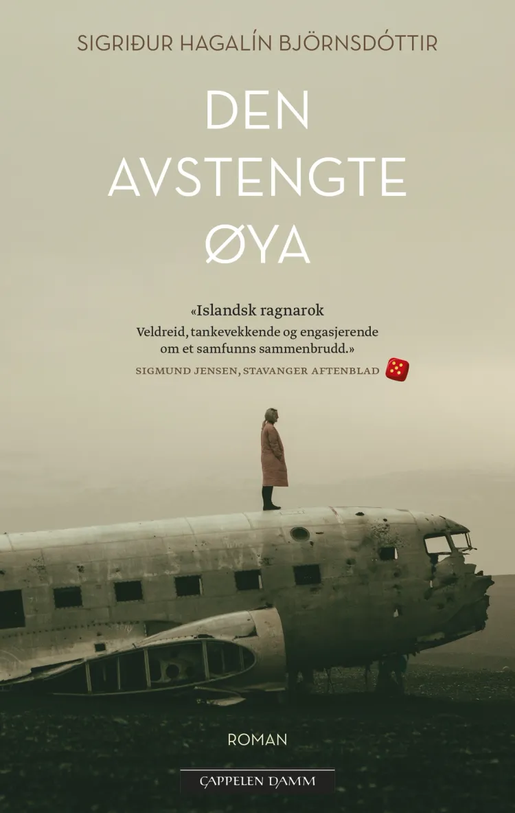 Omslag Den avstengte øya av Sigridur Hagalin Bjørnsdottir (Heftet)