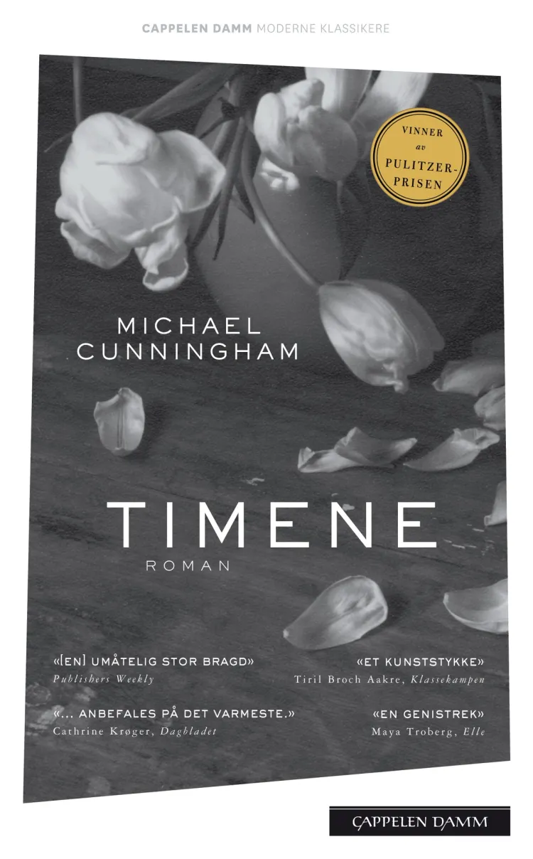 Omslag Timene av Michael Cunningham (Heftet)