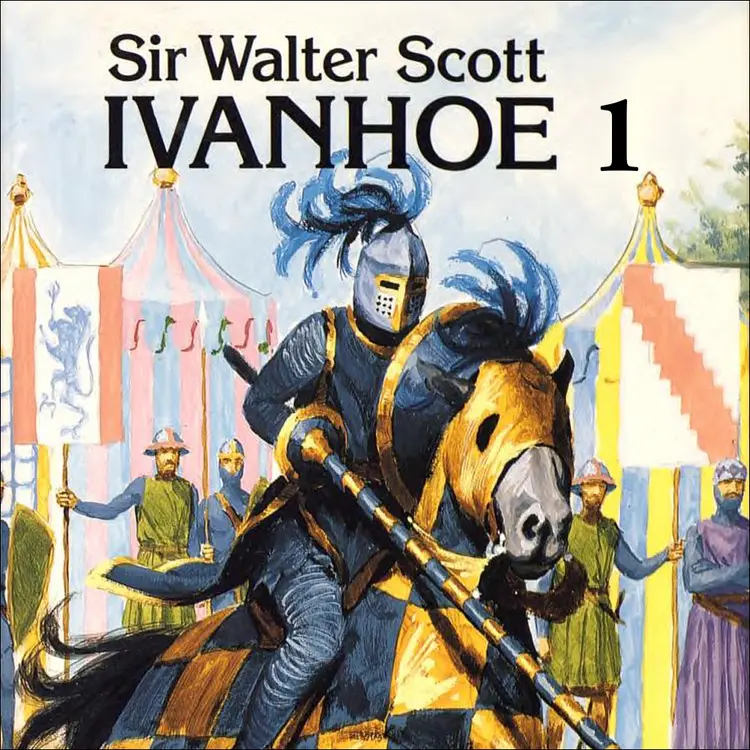 Omslag Ivanhoe 1 av Walter Scott (Lydbok)