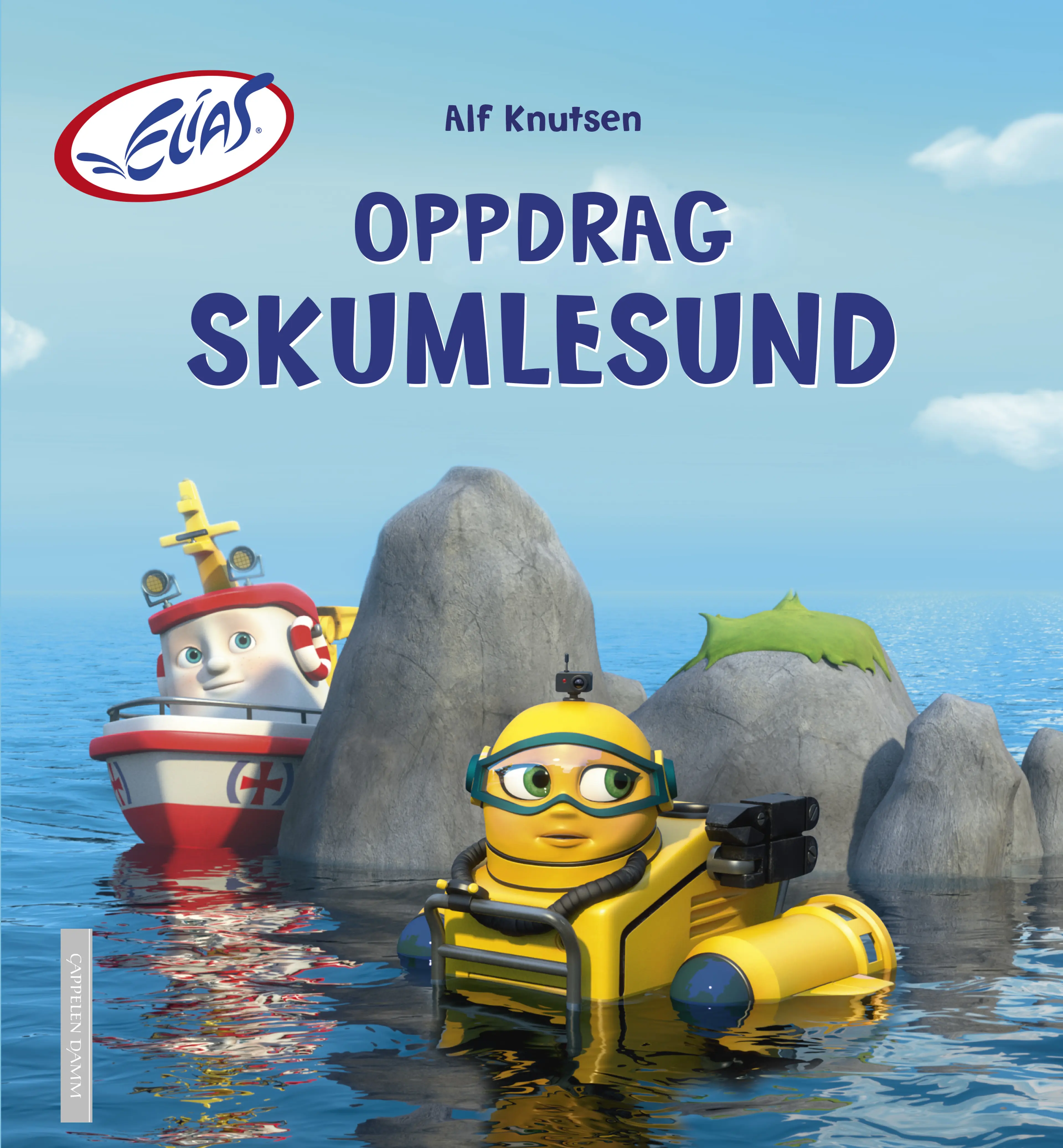 Omslag Elias - Oppdrag Skumlesund av Alf Knutsen (Innbundet)