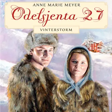Omslag Vinterstorm av Anne Marie Meyer (Lydbok)