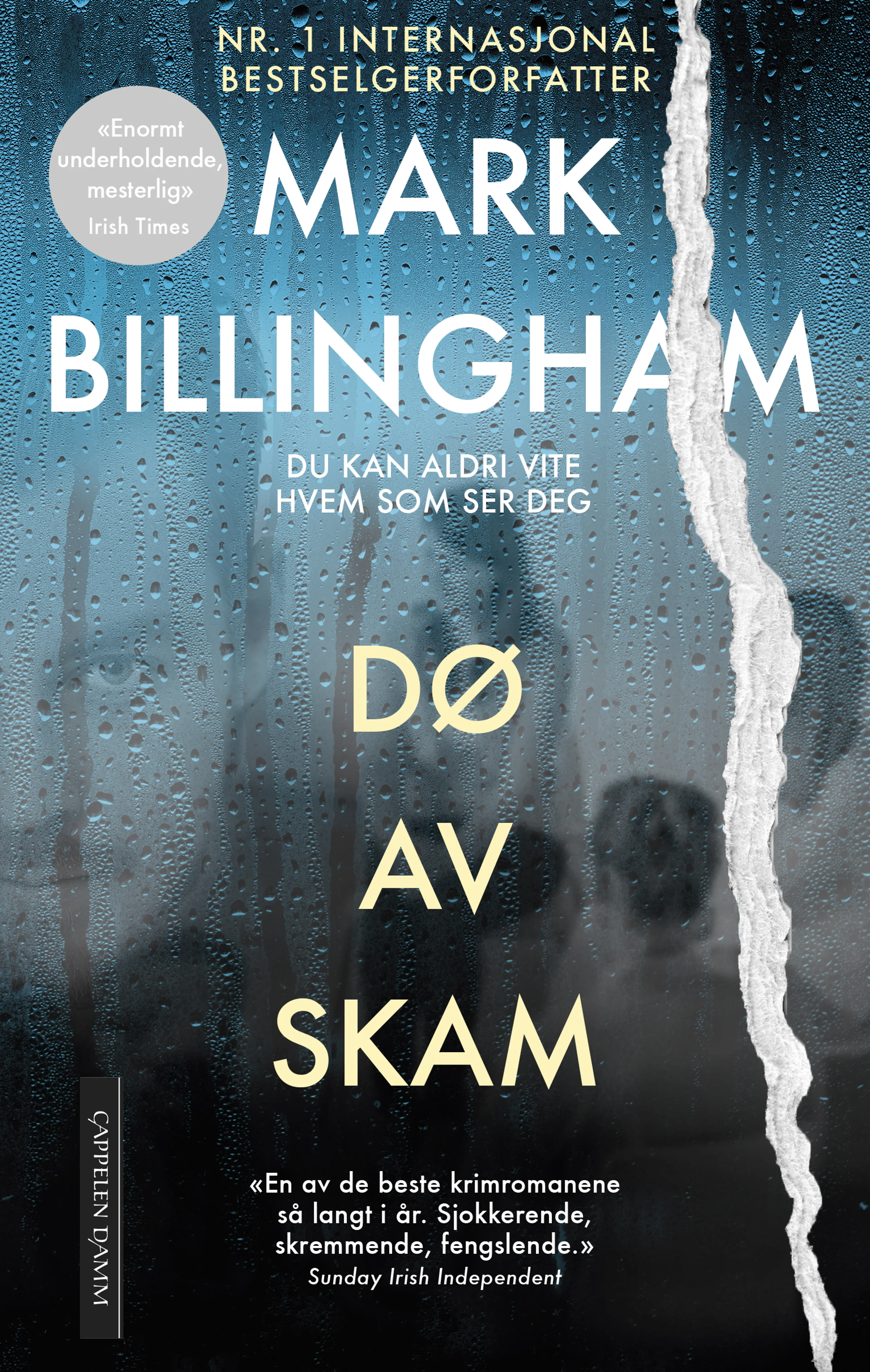 Omslag Dø av skam av Mark Billingham (Heftet)