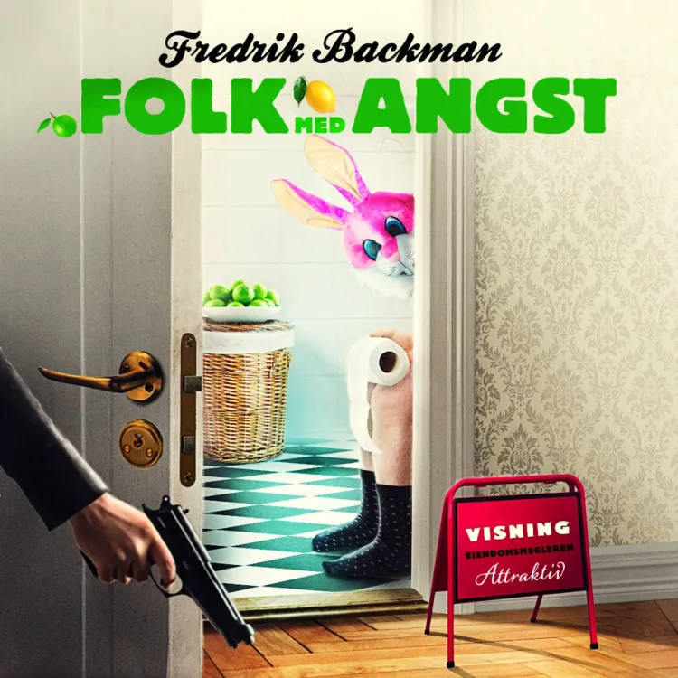 Omslag Folk med angst av Fredrik Backman (Lydbok)