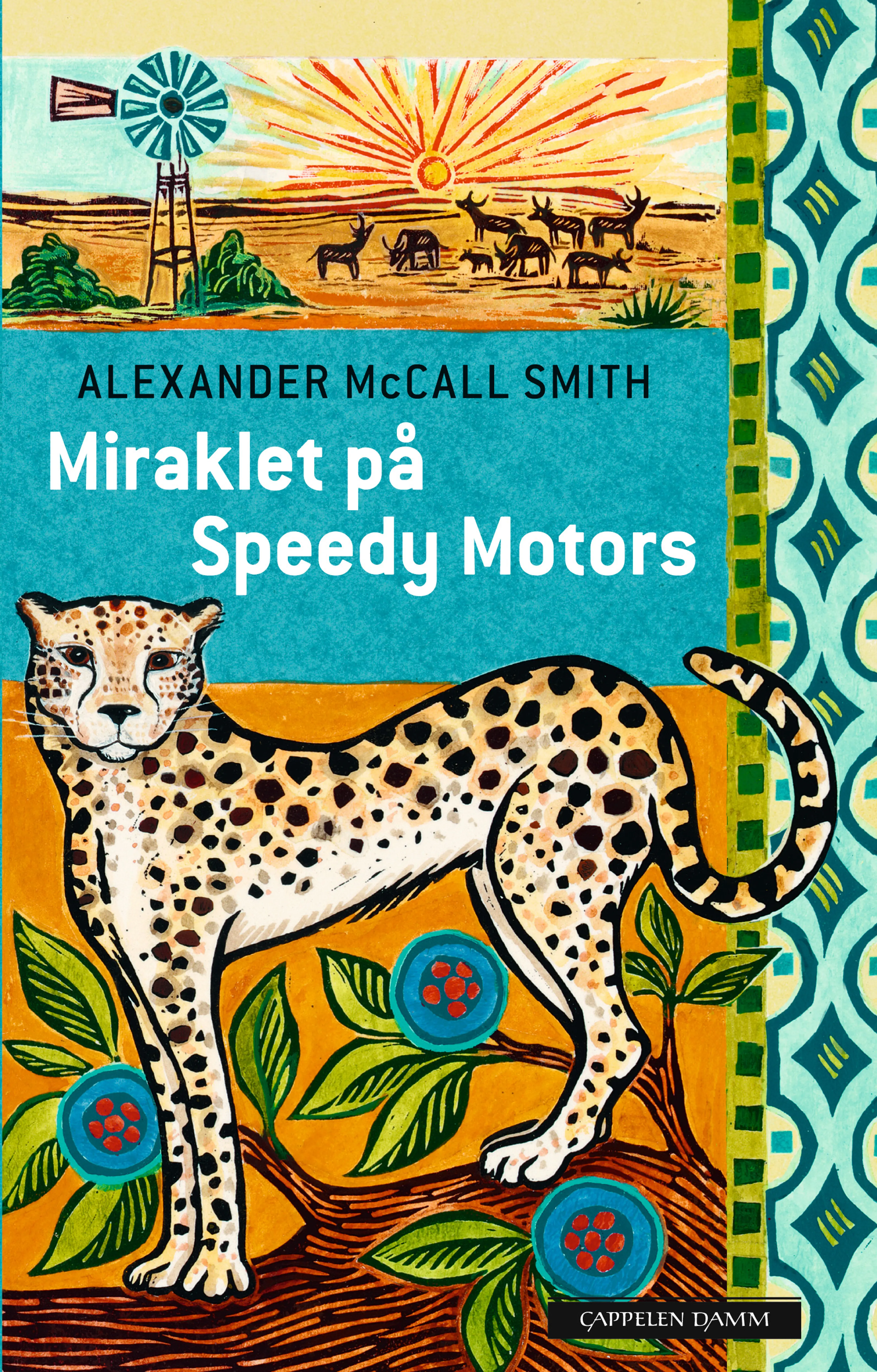 Omslag Miraklet på Speedy Motors av Alexander McCall Smith (Innbundet)