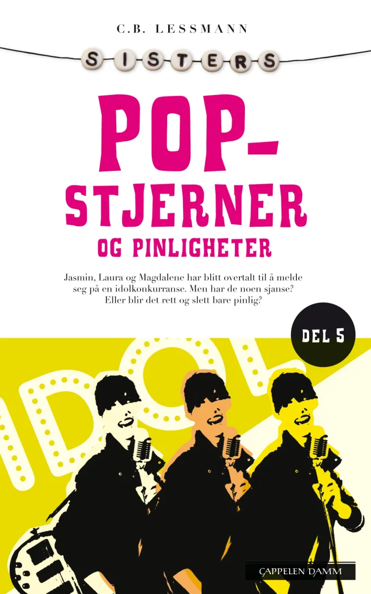 Omslag Popstjerner og pinligheter av C.B. Lessmann (Heftet)