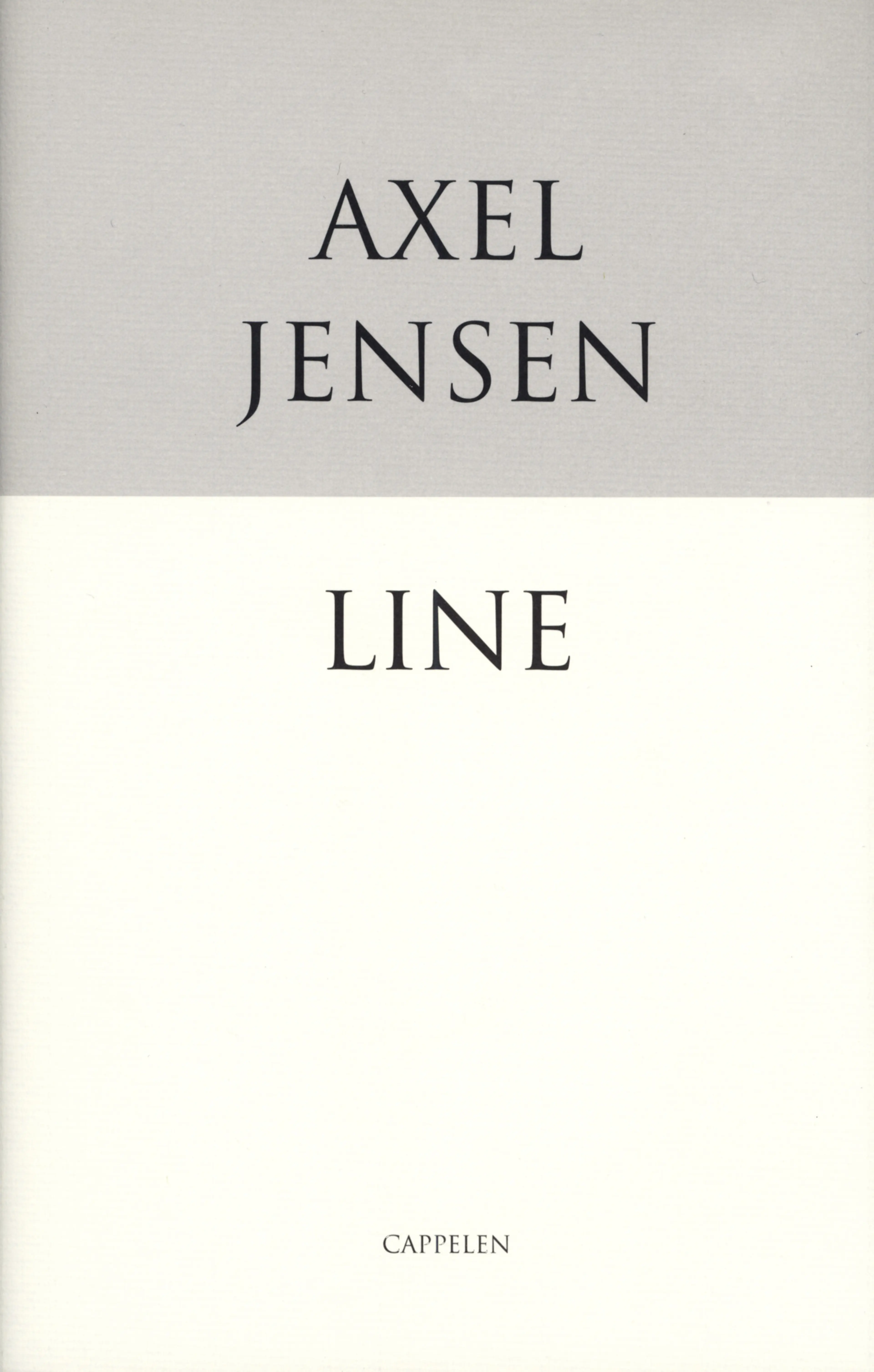 Omslag Line av Axel Jensen (Heftet)