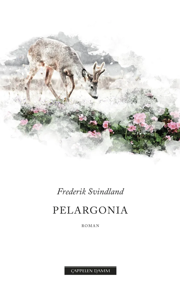 Omslag Pelargonia av Frederik Svindland (Heftet)