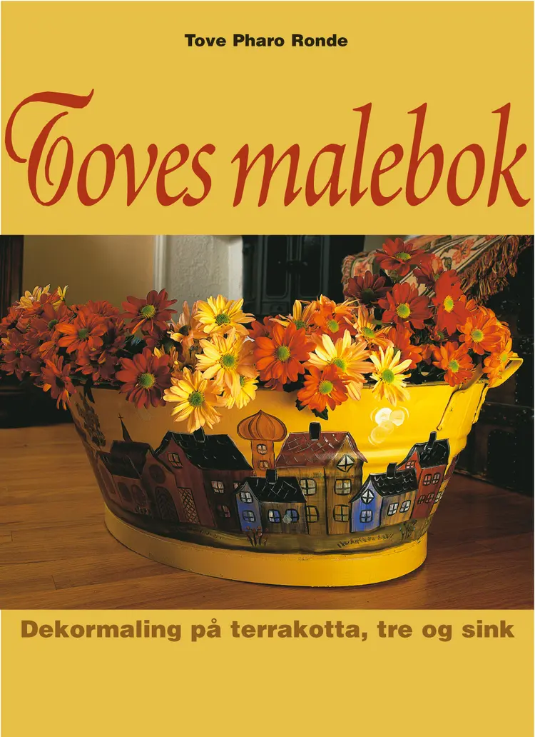 Omslag Toves malebok av Tove Pharo Ronde (Innbundet)