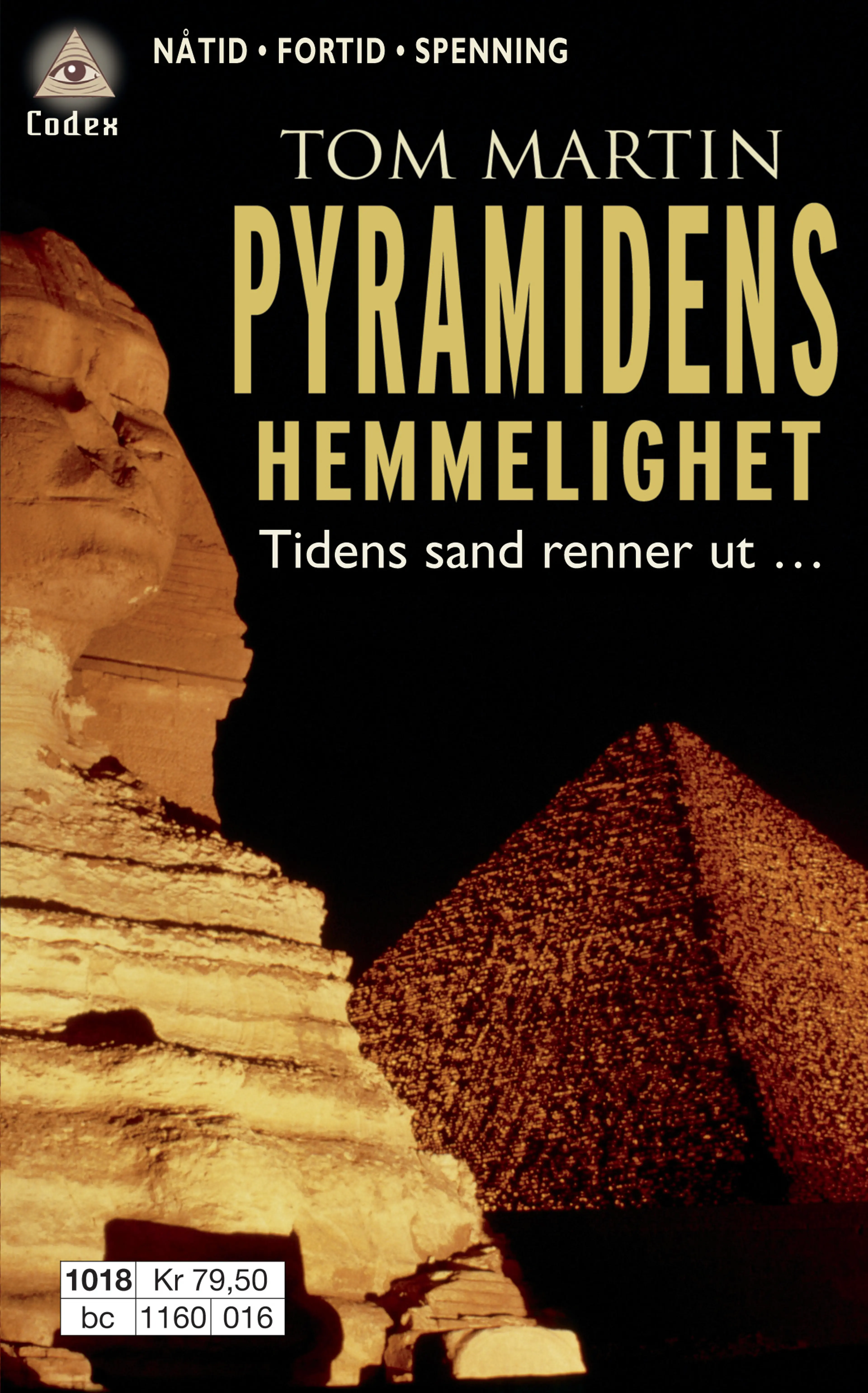 Omslag Pyramidens hemmelighet av Tom Martin (Heftet)