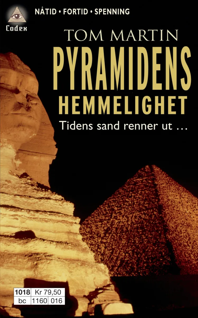 Omslag Pyramidens hemmelighet av Tom Martin (Heftet)
