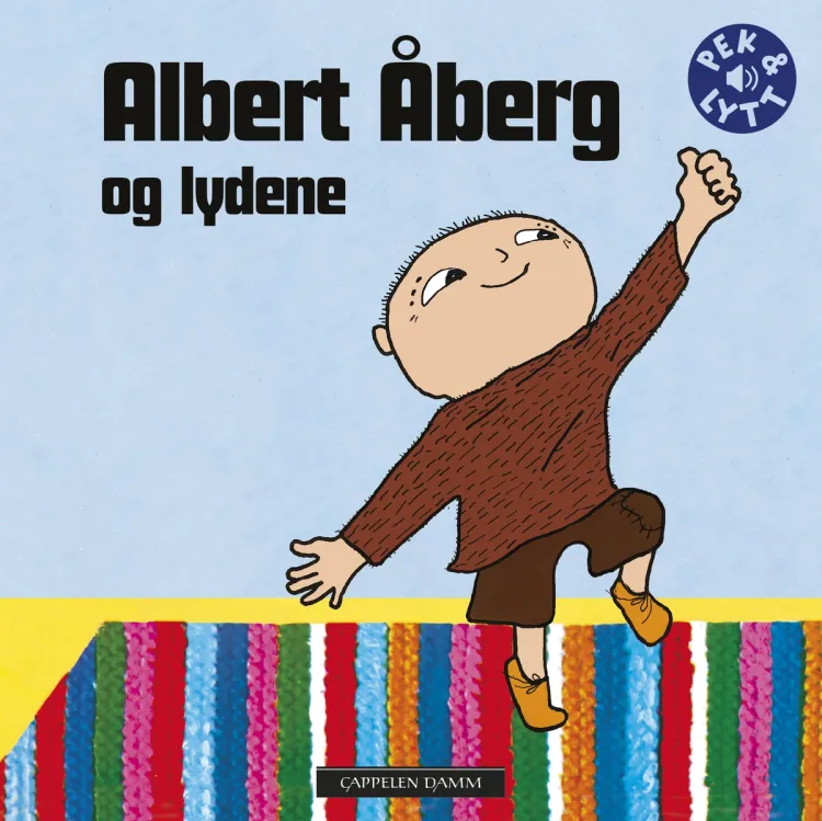Omslag Albert Åberg og lydene (Innbundet)