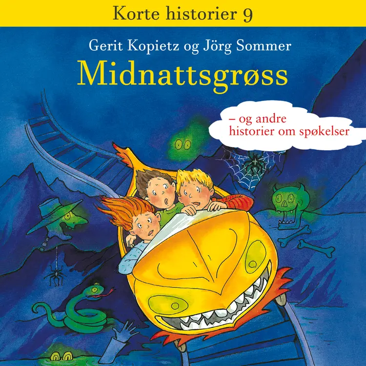 Omslag Midnattsgrøss - og andre historier om spøkelser av Gerit Kopietz (Nedlastbar lydbok)