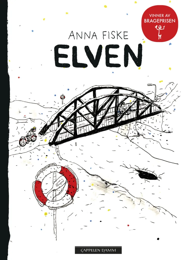 Omslag Elven av Anna Fiske (Innbundet)
