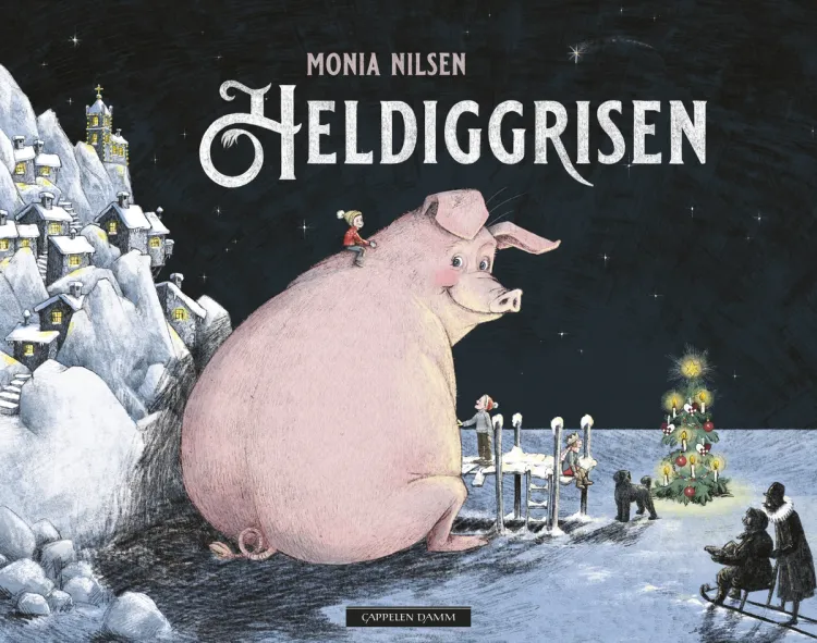 Omslag Heldiggrisen av Monia Nilsen (Ebok)
