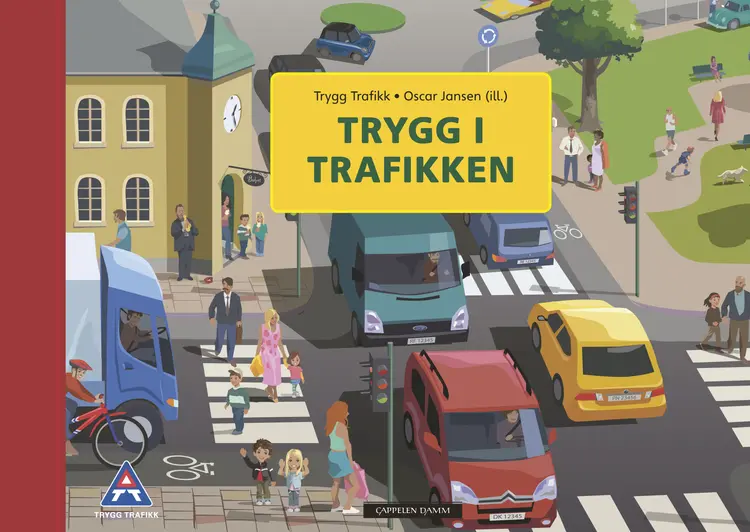 Omslag Trygg i trafikken av Kristin Eli Strømme (Innbundet)
