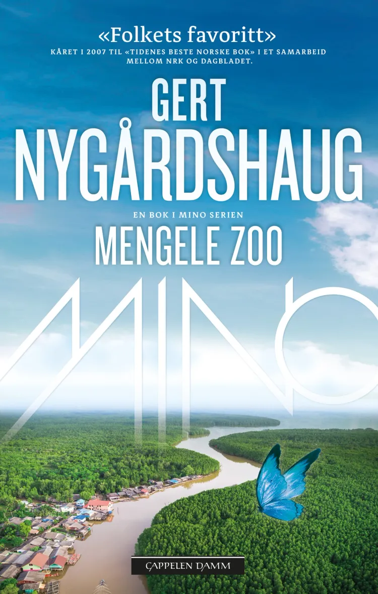 Omslag Mengele Zoo av Gert Nygårdshaug (Heftet)