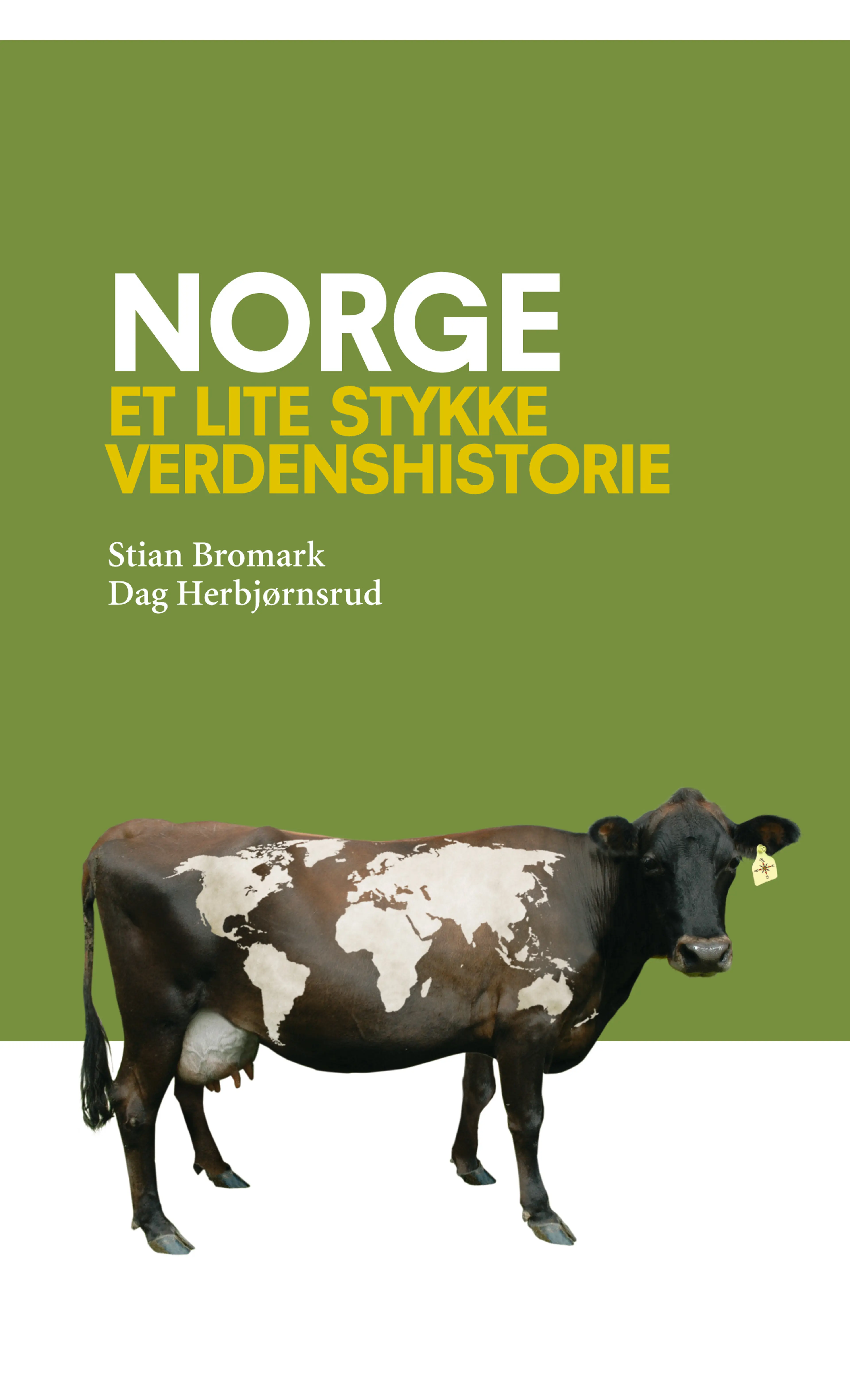 Omslag Norge - et lite stykke verdenshistorie av Stian Bromark og Dag Herbjørnsrud (Ebok)