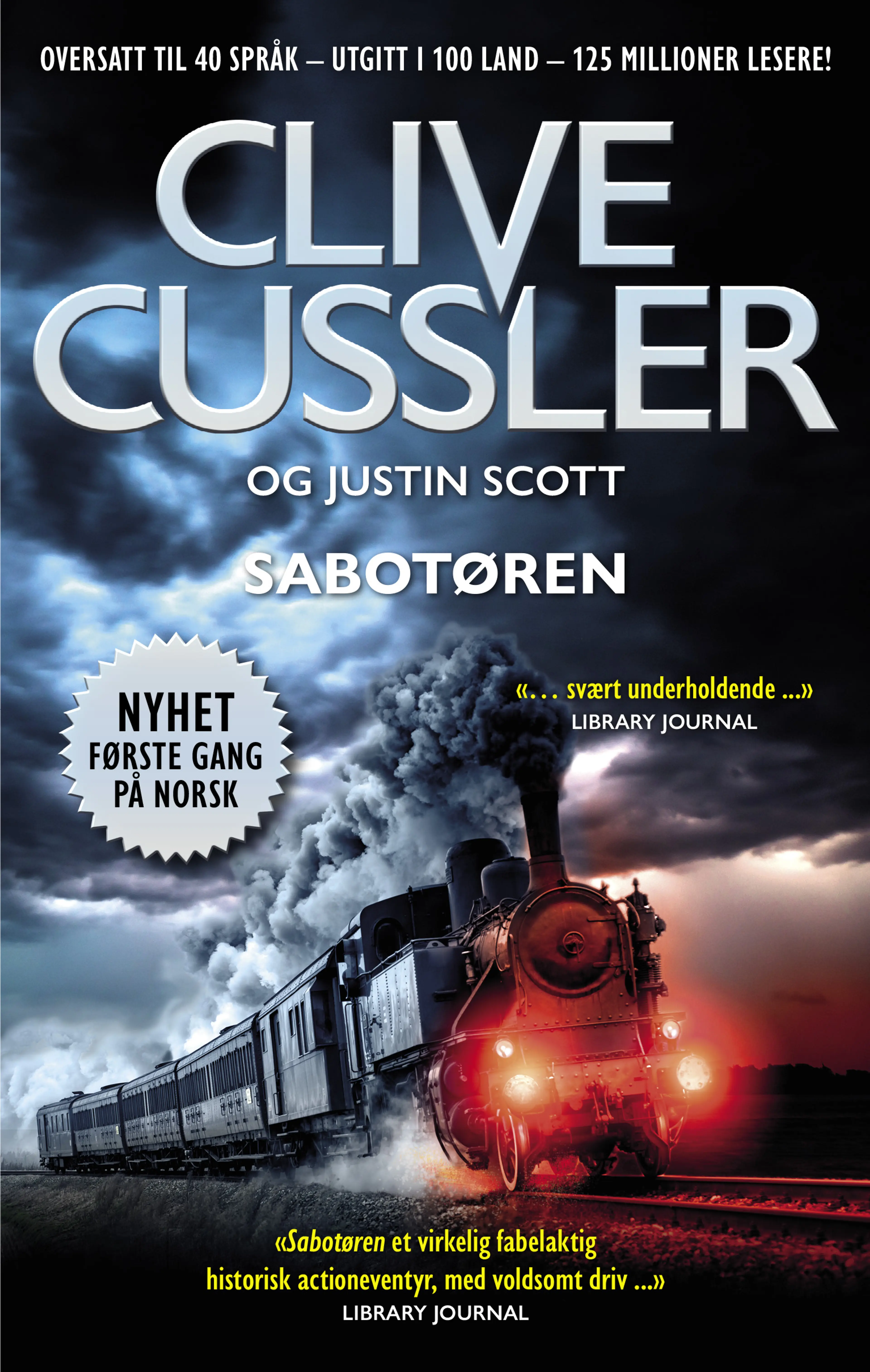 Omslag Sabotøren av Clive Cussler (Ebok)
