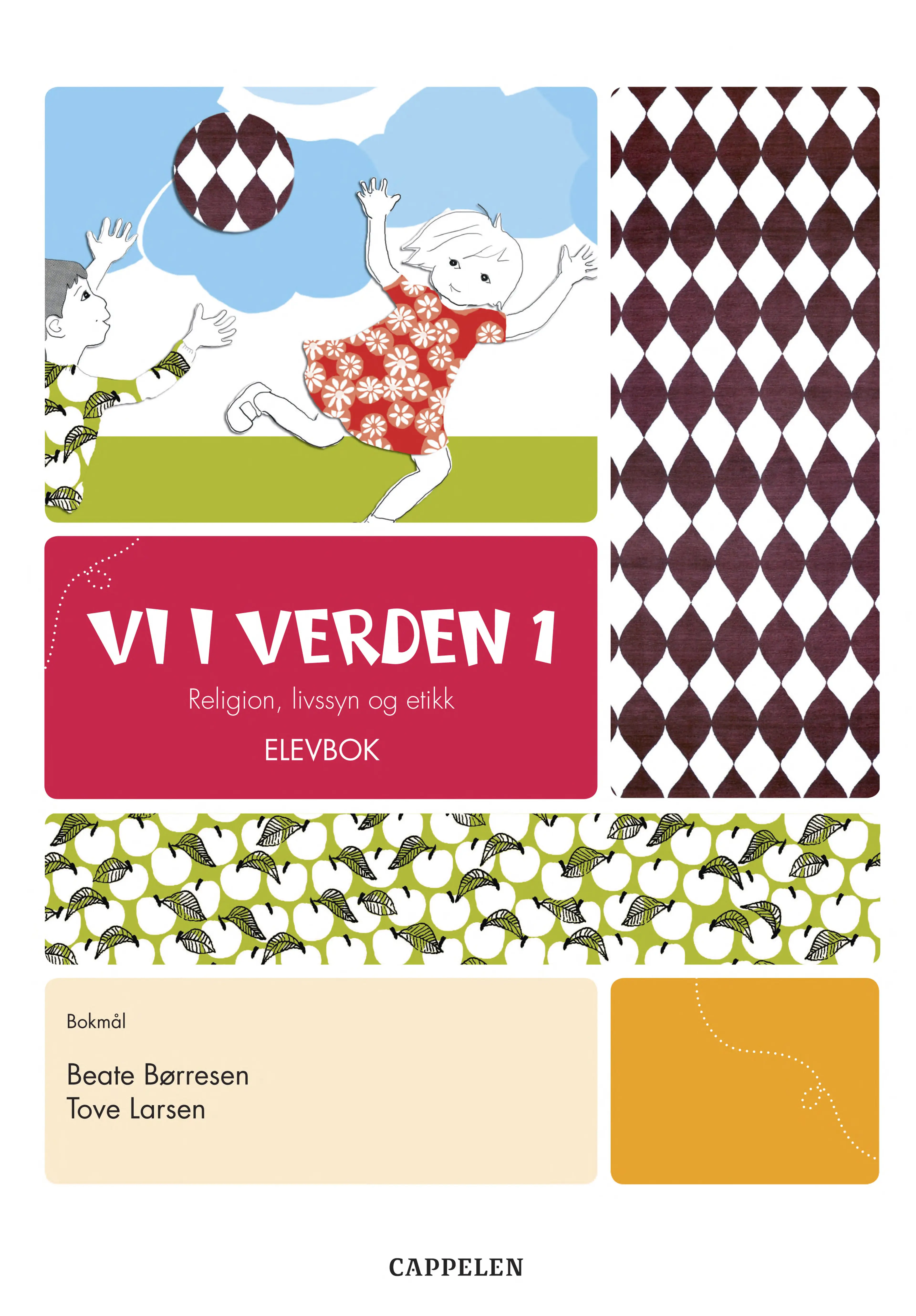 Omslag Vi i verden 1 Elevbok av Beate Børresen og Tove Larsen (Heftet)