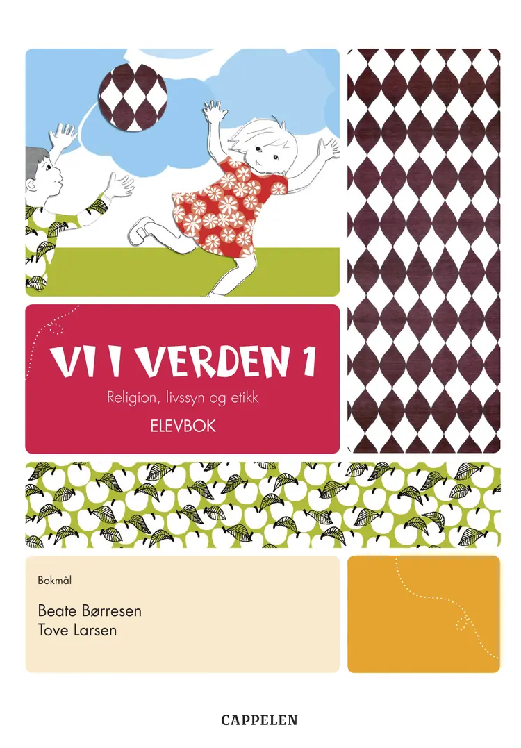 Omslag Vi i verden 1 Elevbok av Beate Børresen og Tove Larsen (Heftet)