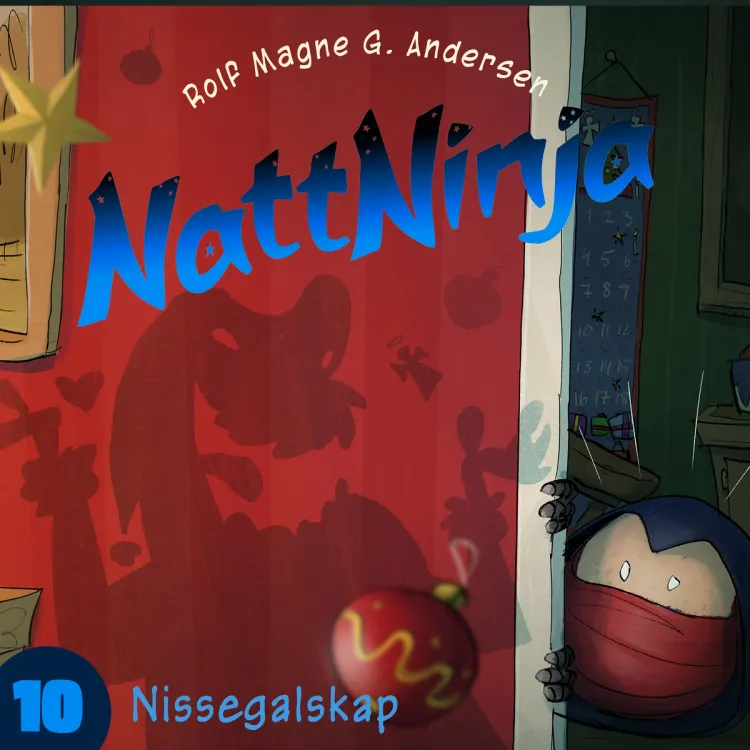 Omslag Nattninja - Nissegalskap av Rolf Magne G. Andersen (Lydbok)