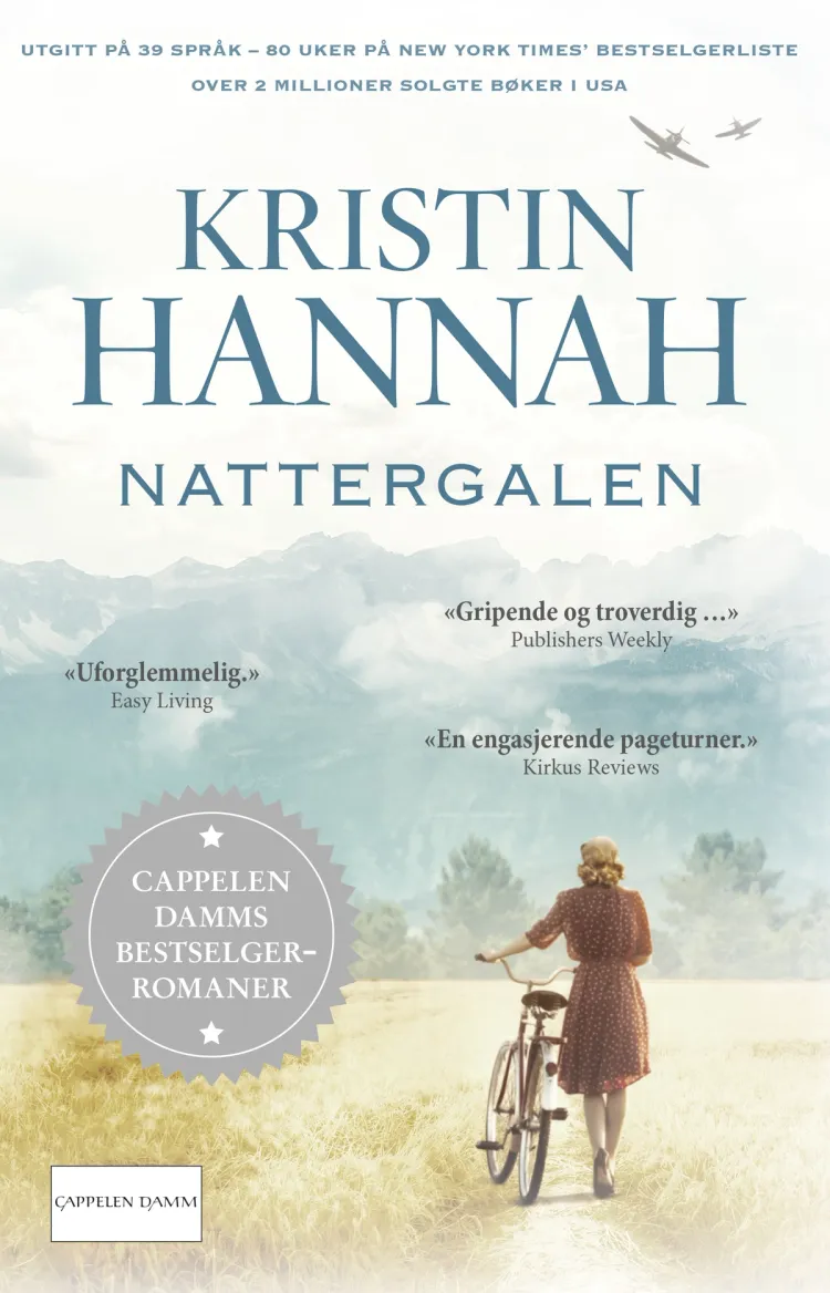 Omslag Nattergalen av Kristin Hannah (Heftet)