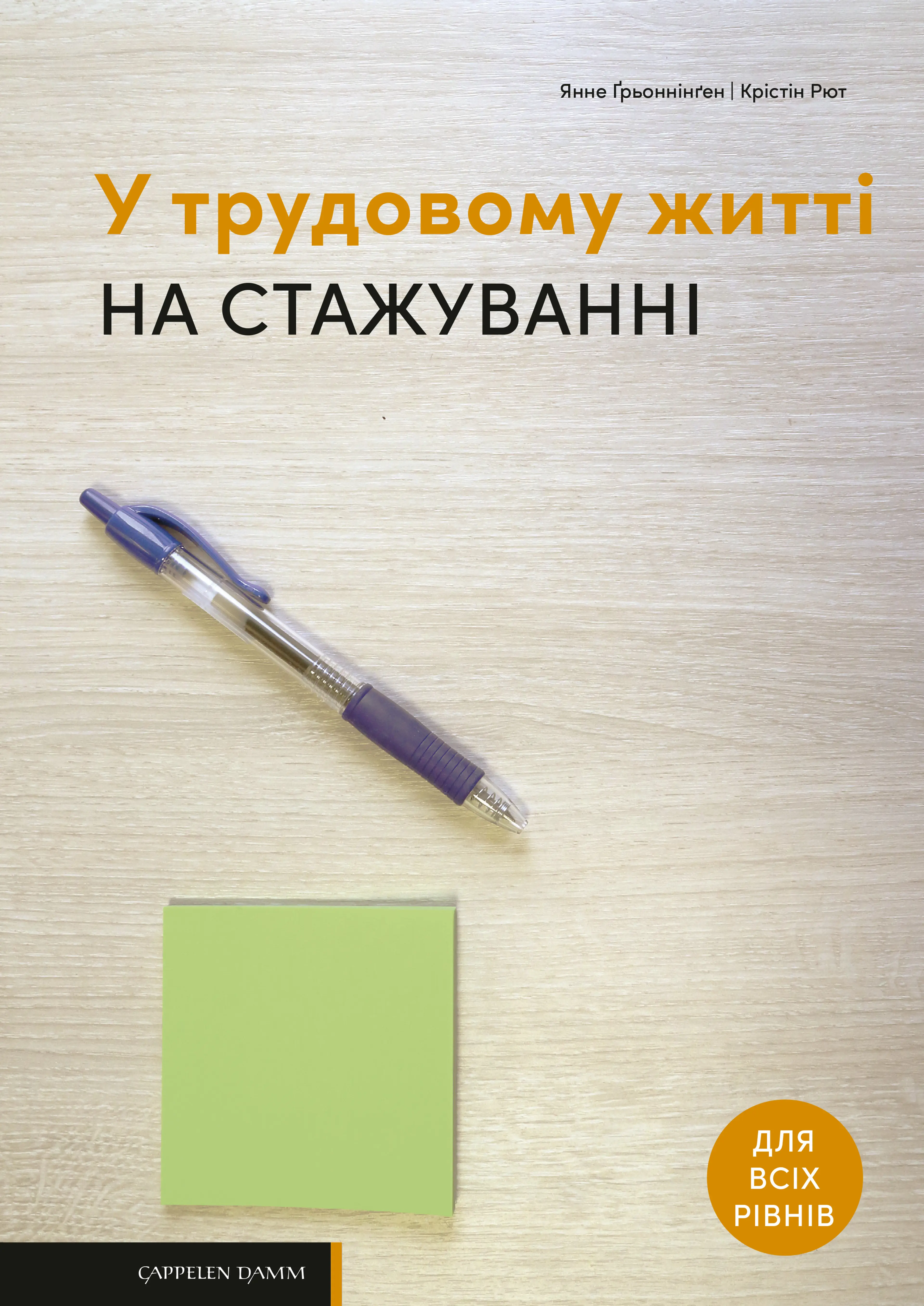 Omslag I arbeidslivet På praksisplassen (Ukrainsk utgave) av Janne Grønningen og Christin Ruth (Heftet)