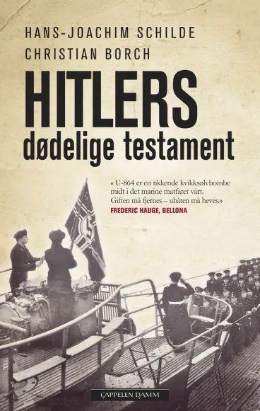 Omslag Hitlers dødelige testament av Hans-Joachim Schilde og Christian Borch (Heftet)