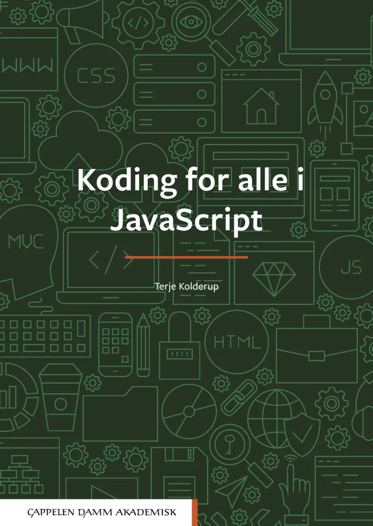 Omslag Koding for alle i JavaScript av Terje Kolderup (Heftet)