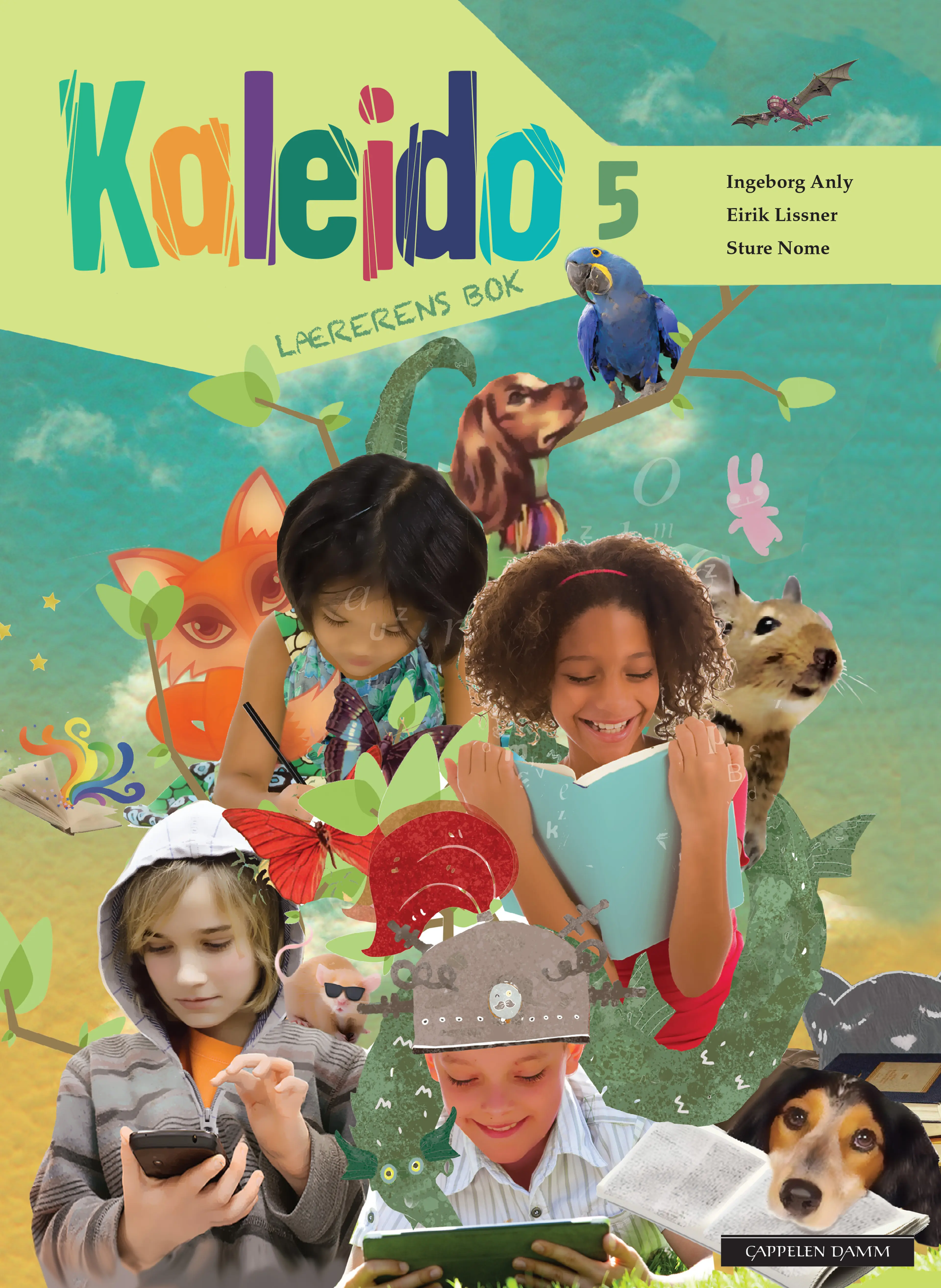 Omslag Kaleido 5 Lærerens bok av Ingeborg Anly, Eirik Lissner og Sture Nome (Ukjent)