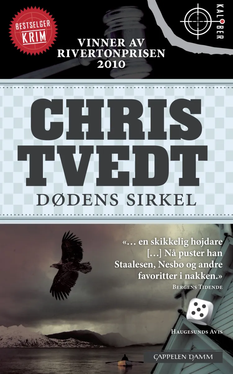 Omslag Dødens sirkel av Chris Tvedt (Heftet)