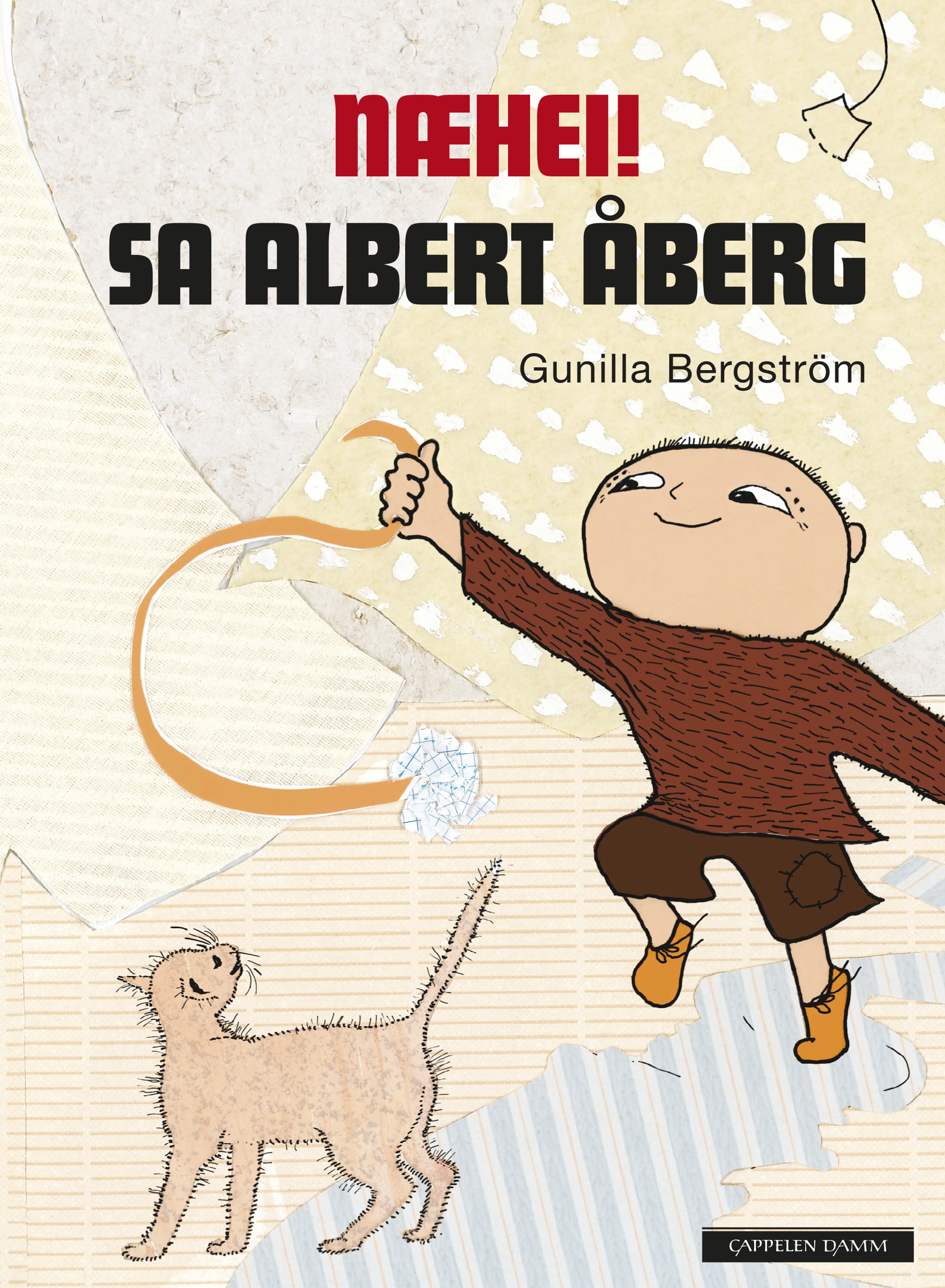 Omslag Næhei! sa Albert Åberg av Gunilla Bergström (Innbundet)