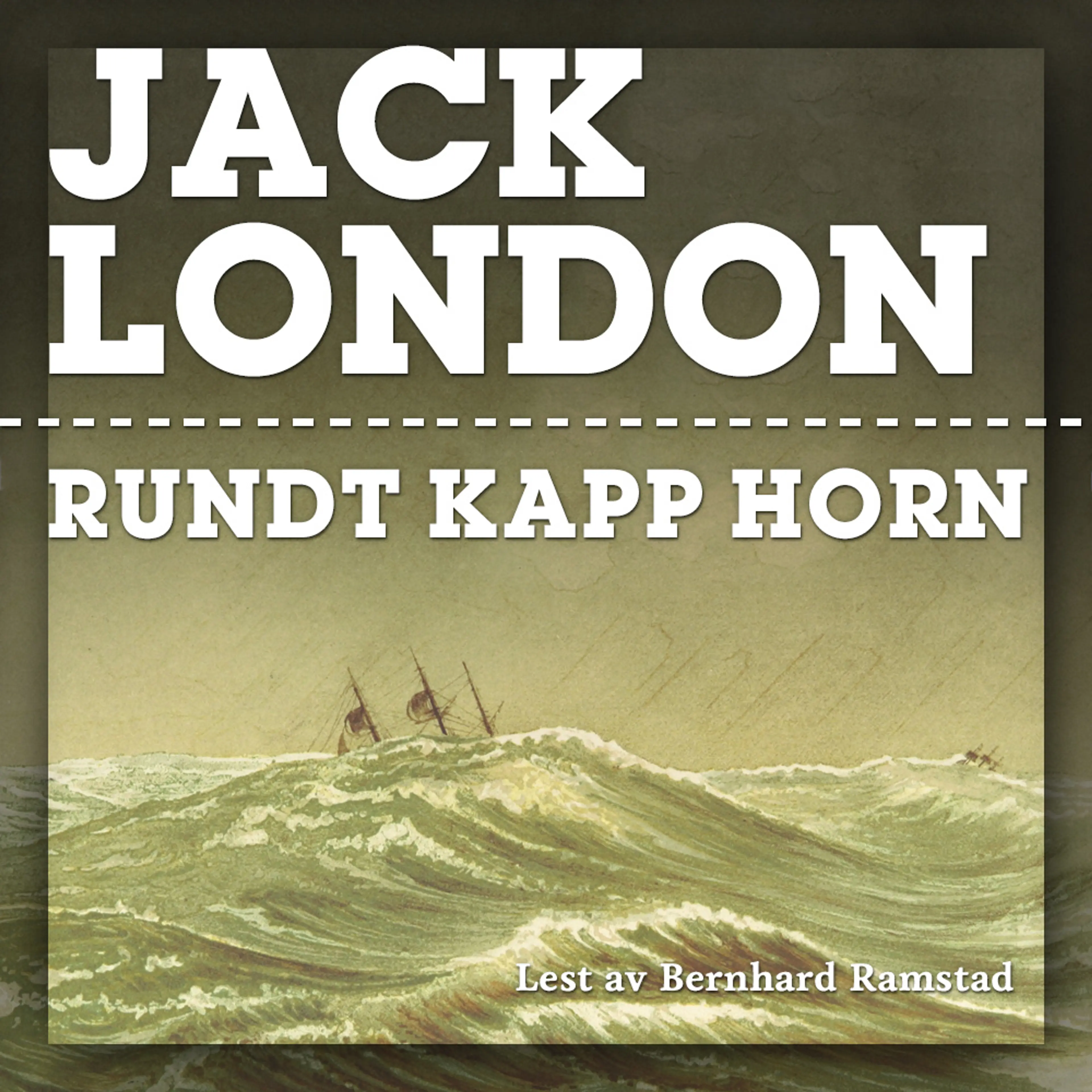 Omslag Rundt Kapp Horn av Jack London (Lydbok)