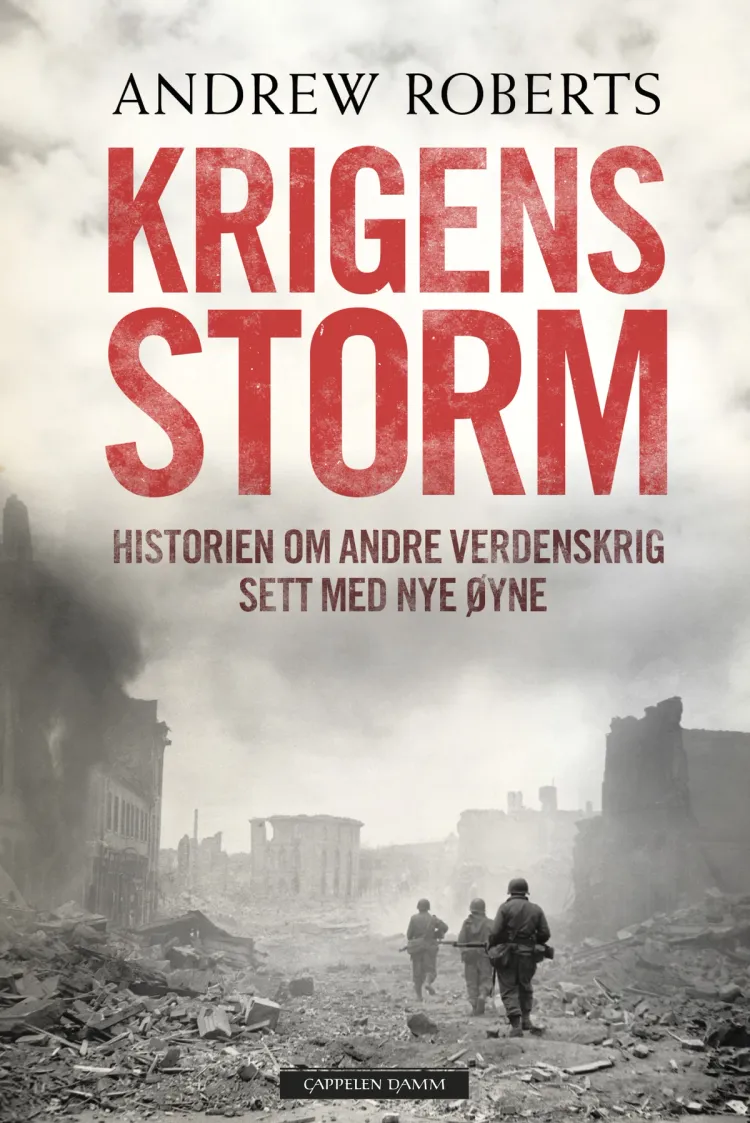 Omslag Krigens storm av Andrew Roberts (Innbundet)