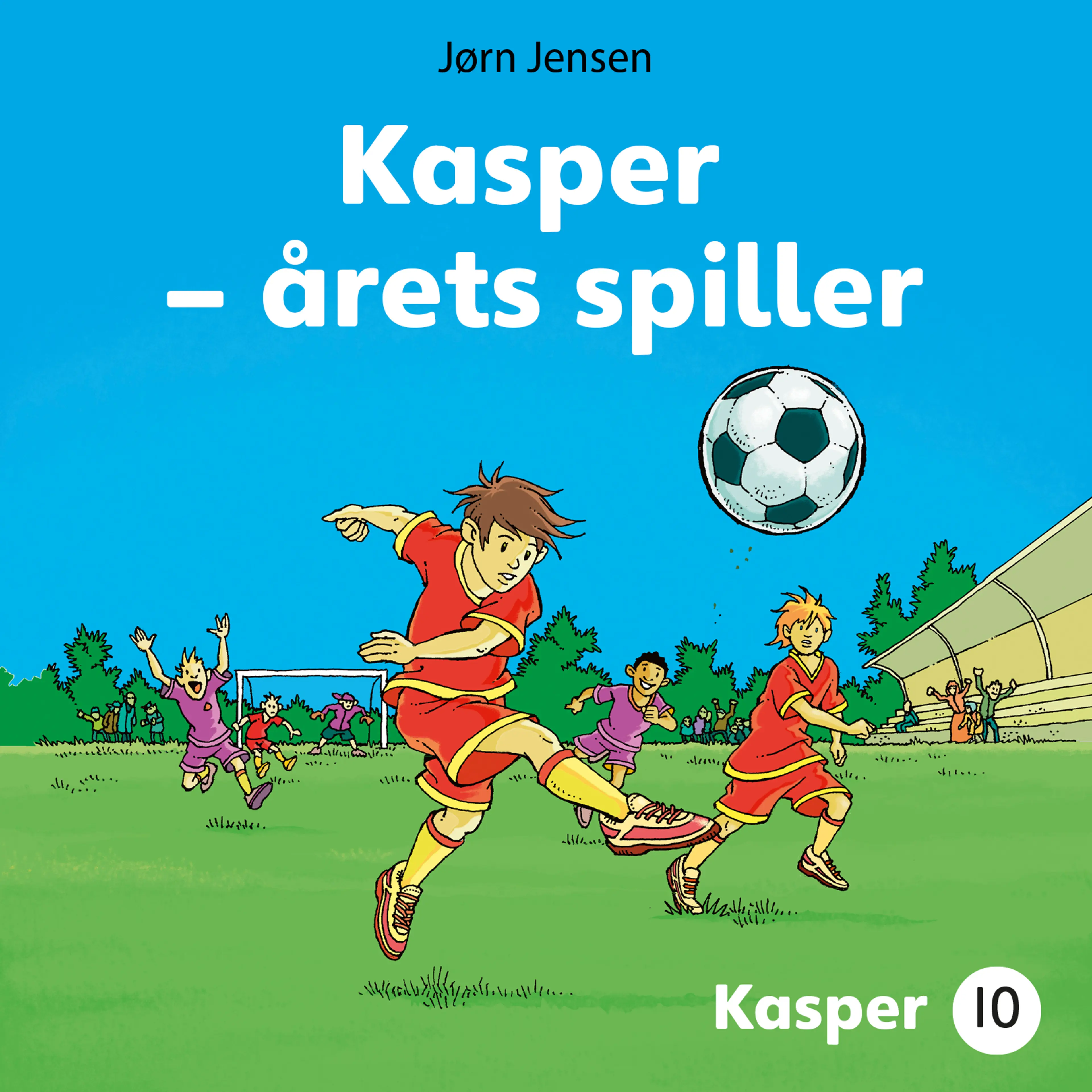 Omslag Kasper - årets spiller av Jørn Jensen (Lydbok)