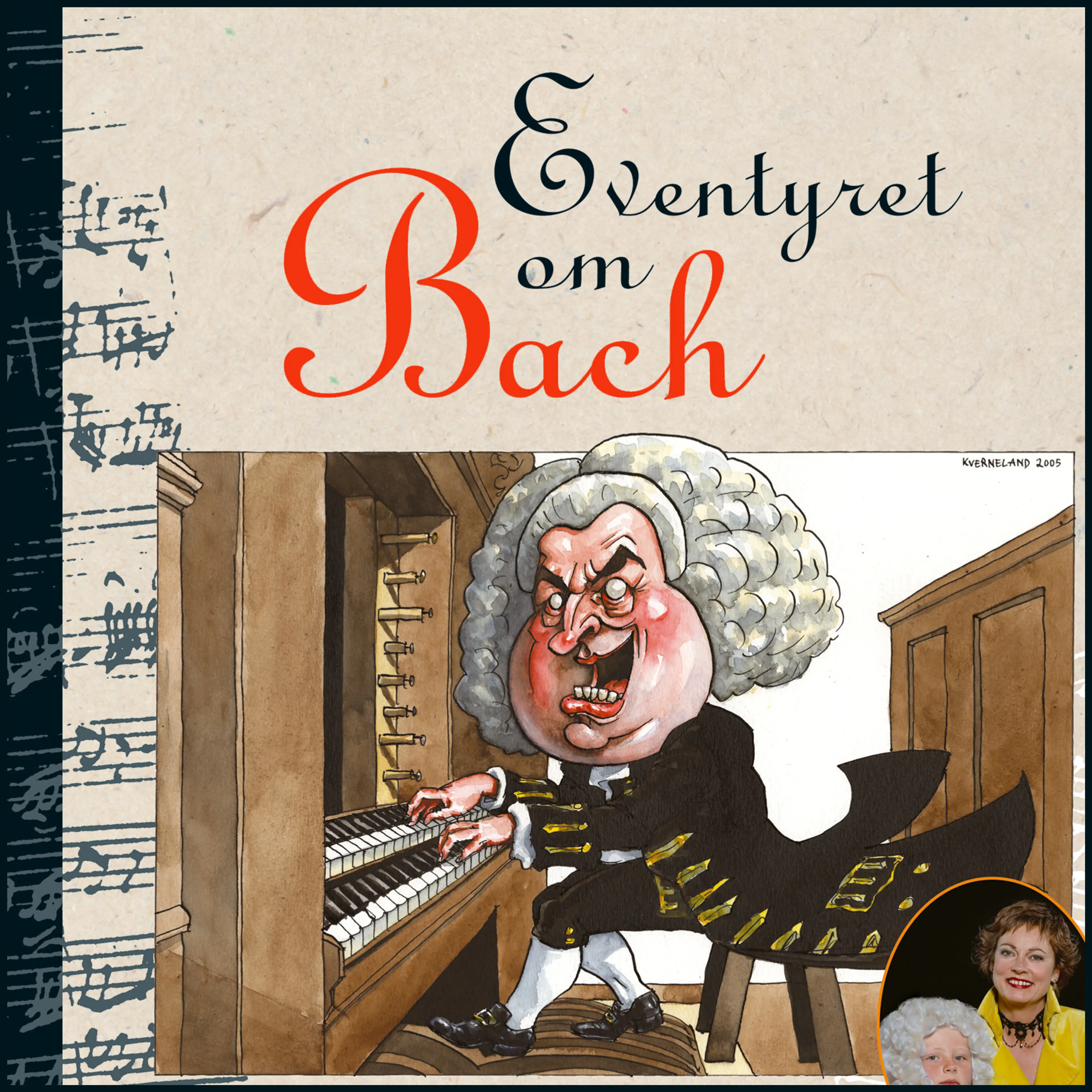 Omslag Eventyret om Bach av Minken Fosheim (Lydbok)