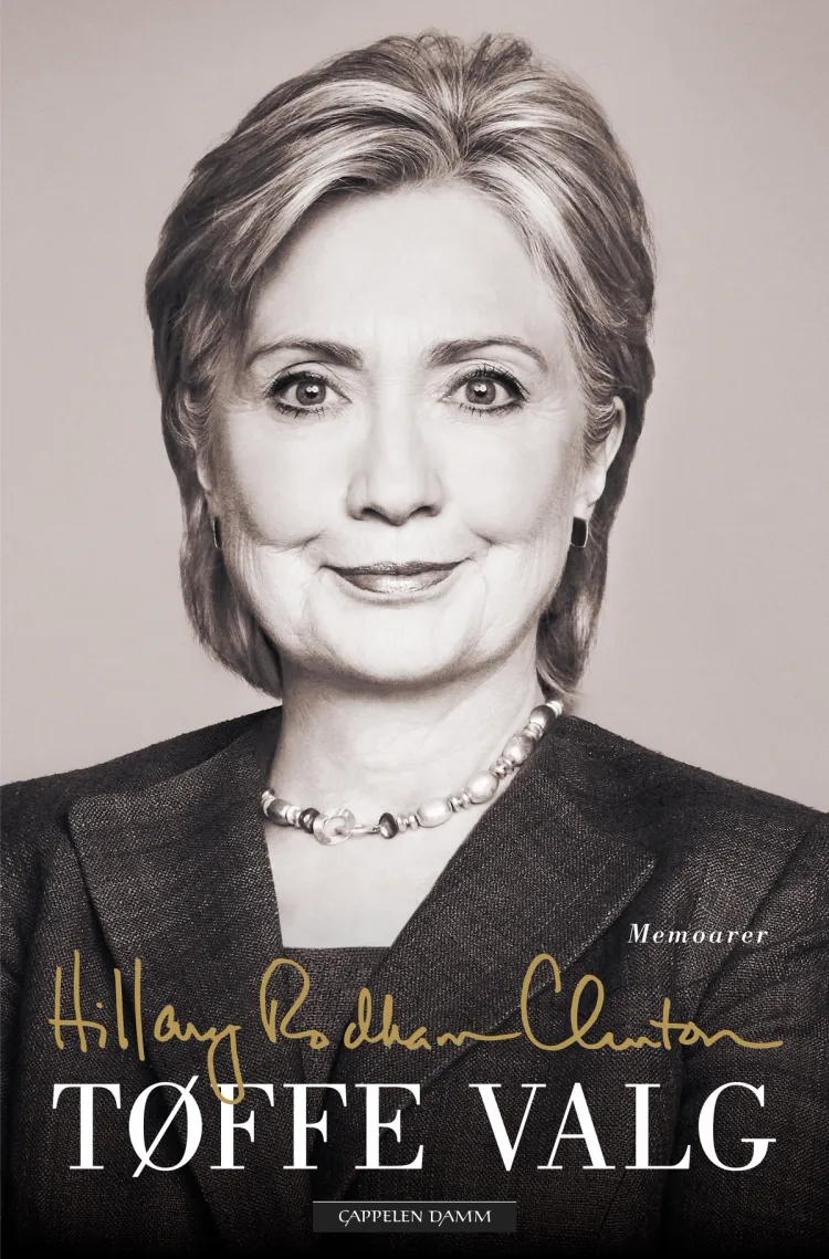 Omslag Tøffe valg av Hillary Rodham Clinton (Innbundet)
