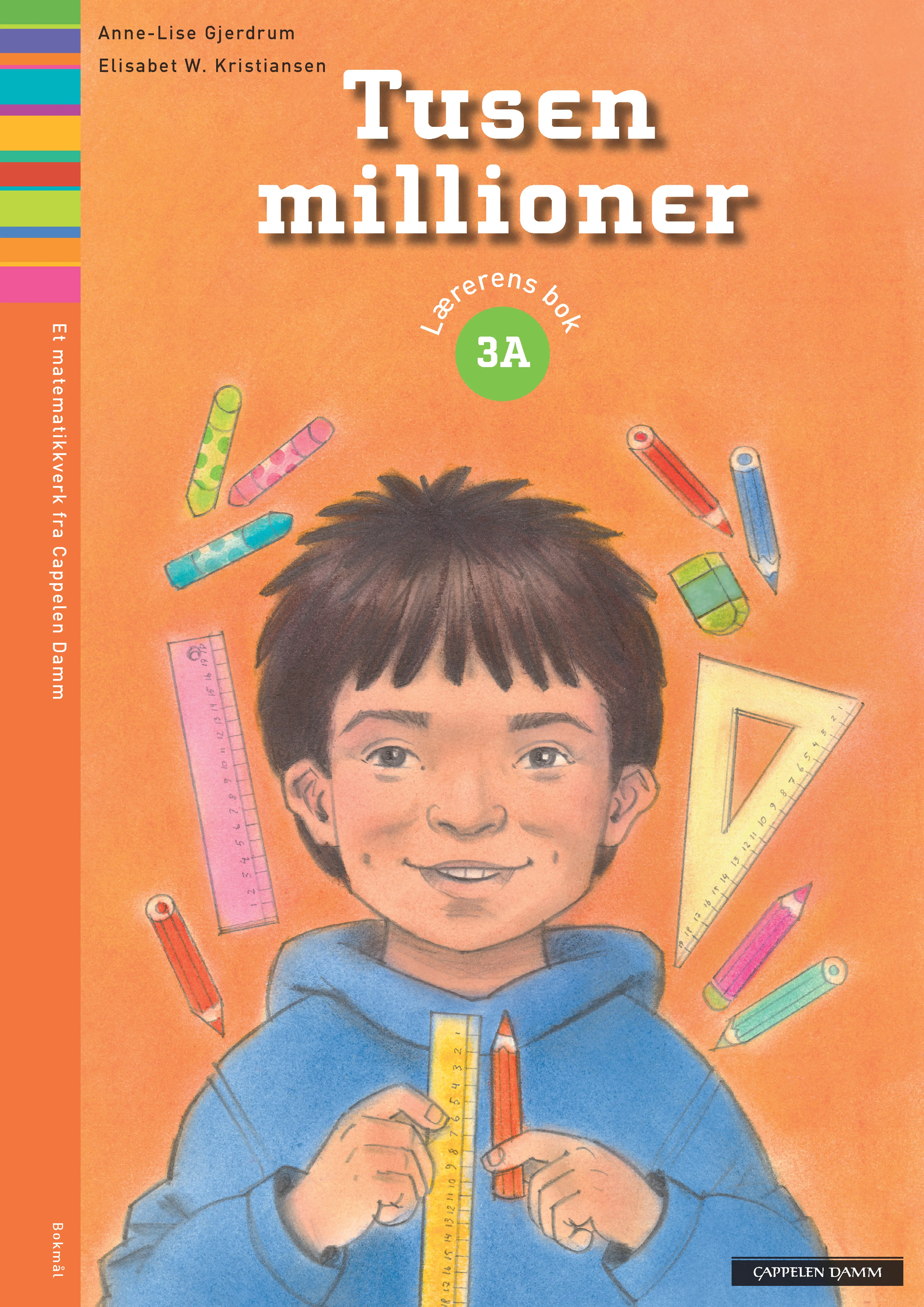 Omslag Tusen millioner 3A Lærerens bok av Anne-Lise Gjerdrum (Ukjent)