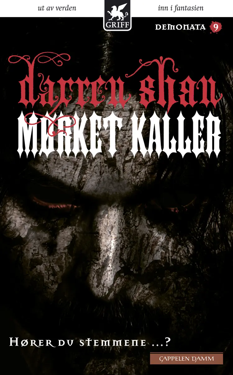 Omslag Mørket kaller av Darren Shan (Heftet)