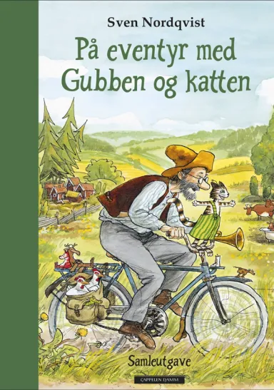 Omslag På eventyr med Gubben og katten av Sven Nordqvist (Innbundet)