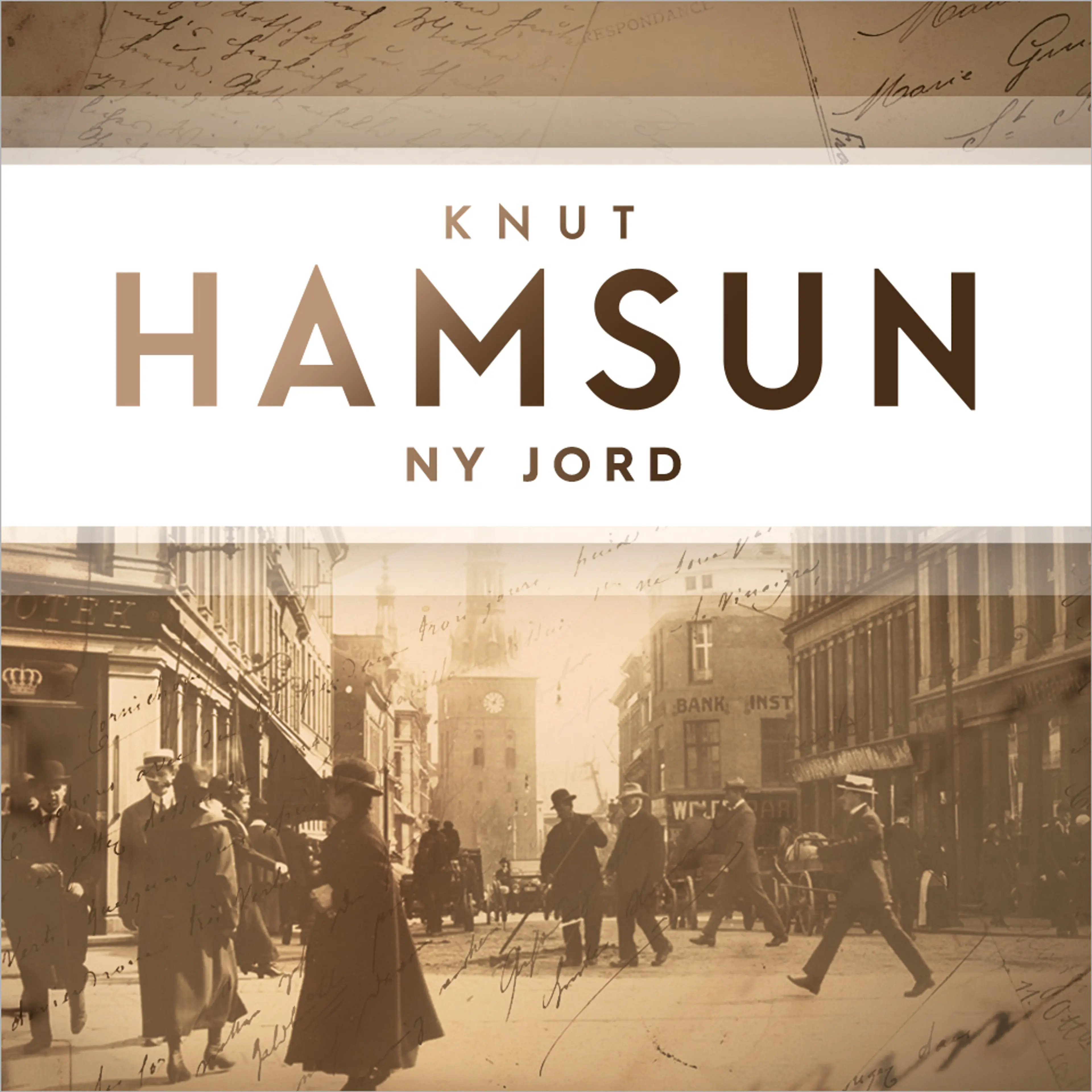 Omslag Ny jord av Knut Hamsun (Lydbok)