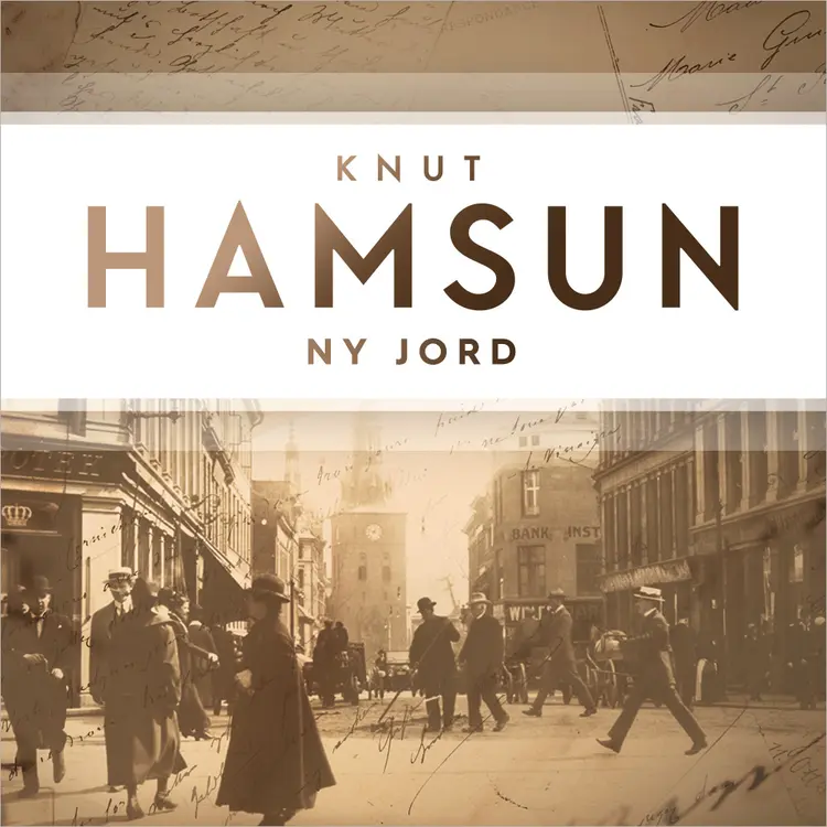 Omslag Ny jord av Knut Hamsun (Lydbok)