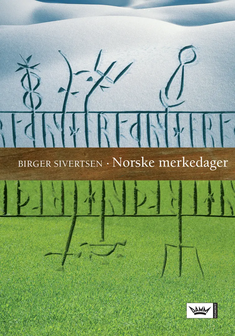Omslag Norske merkedager av Birger Sivertsen (Innbundet)