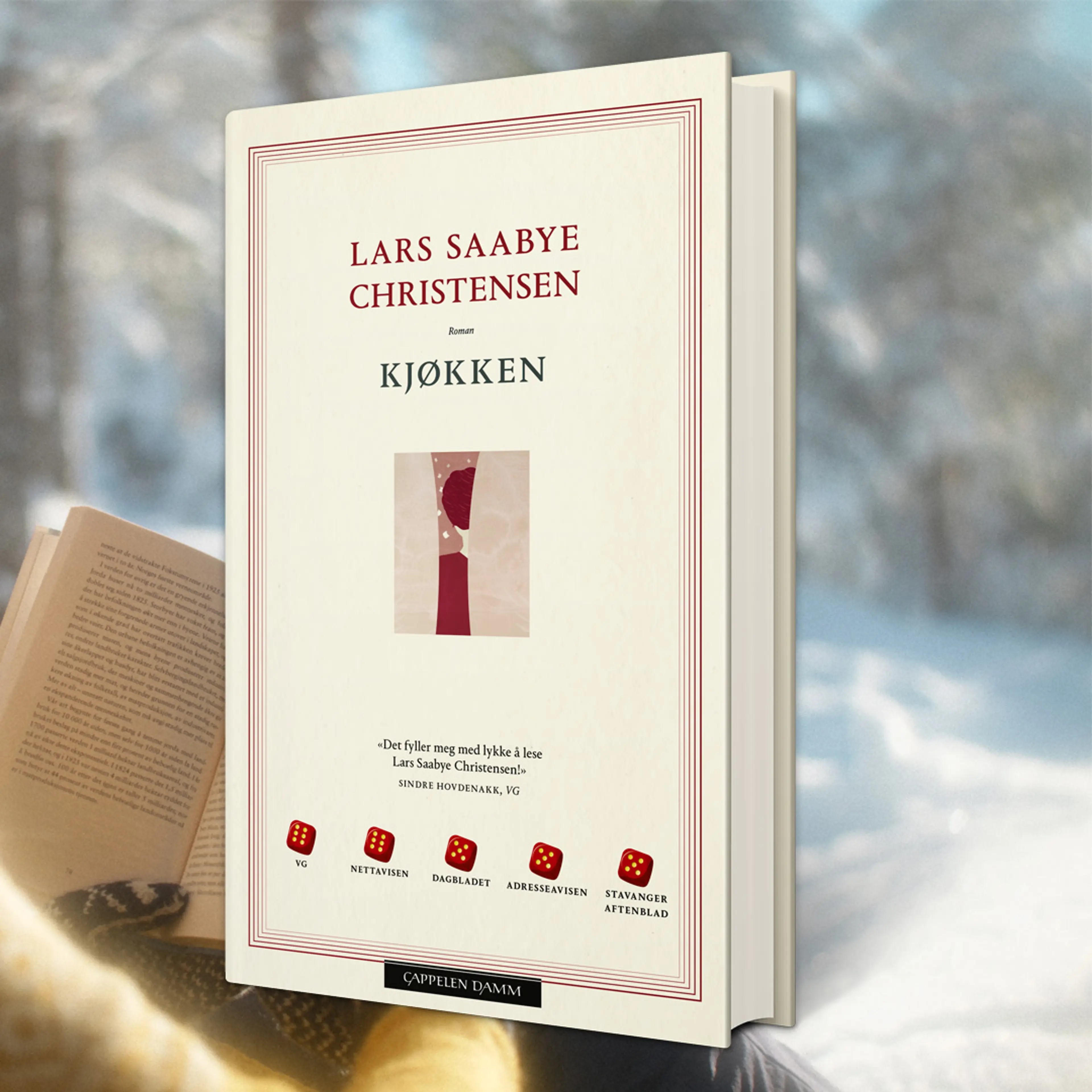 Omslaget til Kjøkken av Lars Saabye Christensen