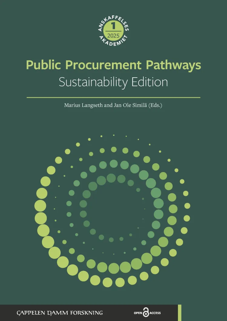 Omslag Public Procurement Pathways: Sustainability Edition av Marius Langseth og Jan Ole Similä (Red.) (Heftet)