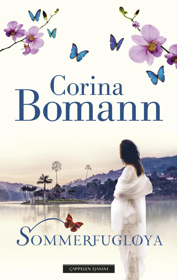 Omslag Sommerfugløya av Corina Bomann (Ebok)