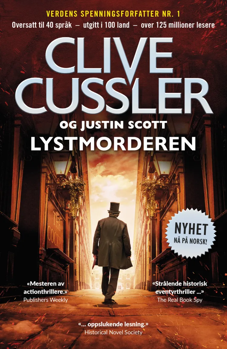 Omslag Lystmorderen av Clive Cussler og Justin Scott (Ebok)